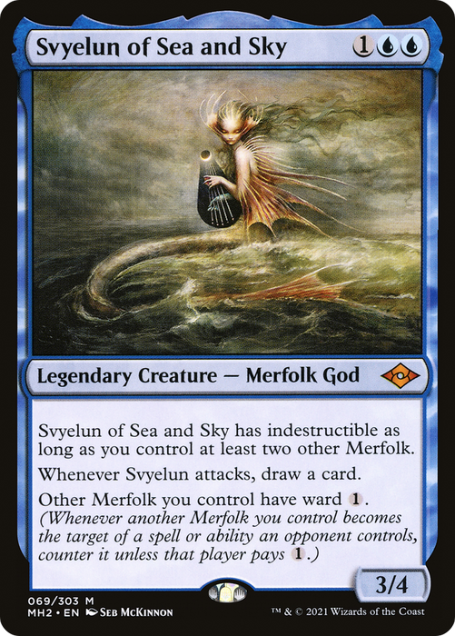 Svyelun of Sea and Sky (MH2-069) - mythic