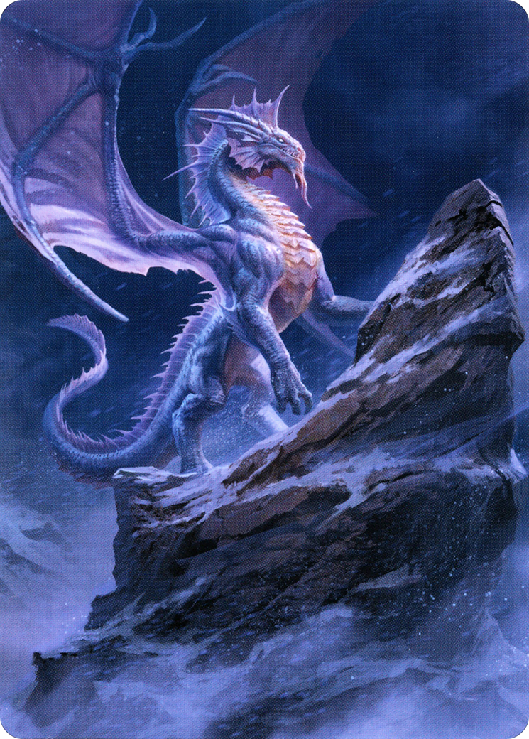 Ancient Silver Dragon // Ancient Silver Dragon (ACLB-006) - common (Borderless) - Foil