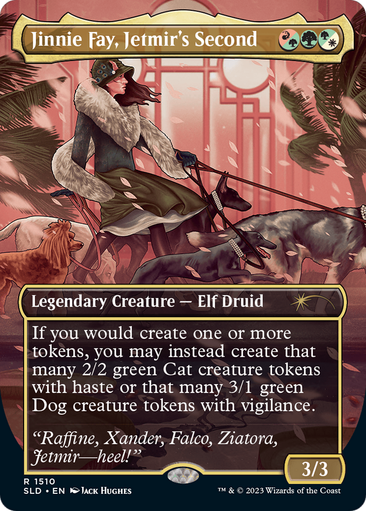 Jinnie Fay, Jetmir's Second // Jinnie Fay, Jetmir's Second (SLD-1556) - rare (Borderless)