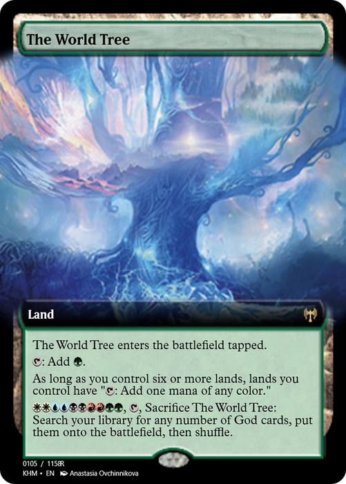The World Tree (PRM-88410) - rare - Foil