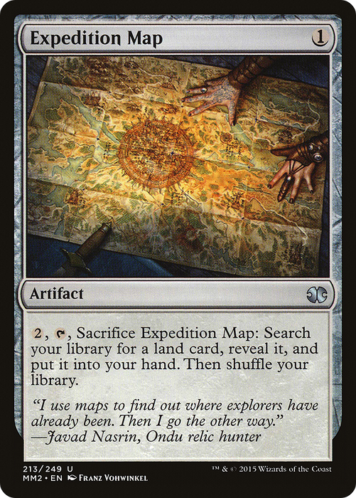Expedition Map (MM2-213) - uncommon - Foil