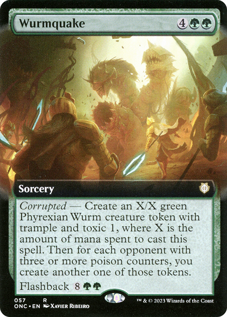 Wurmquake (ONC-057) - rare: (Extended Art)