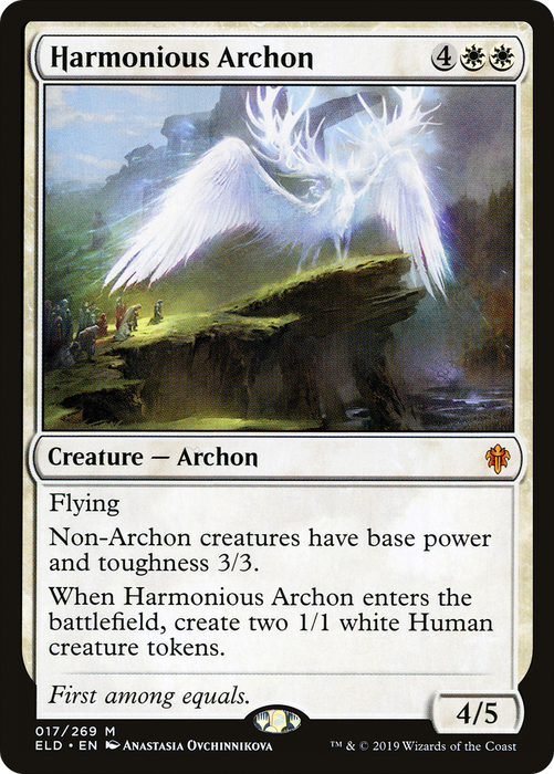 Harmonious Archon (ELD-017) - mythic