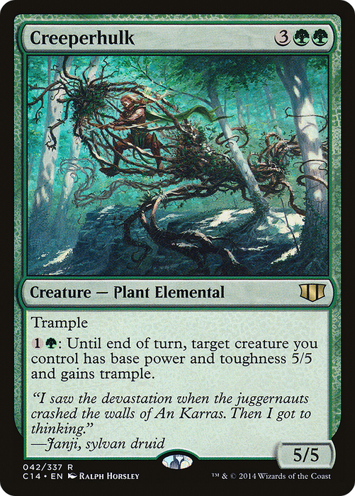 Creeperhulk (C14-042) - rare