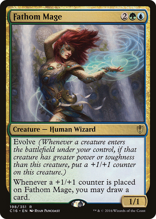 Fathom Mage (C16-198) - rare