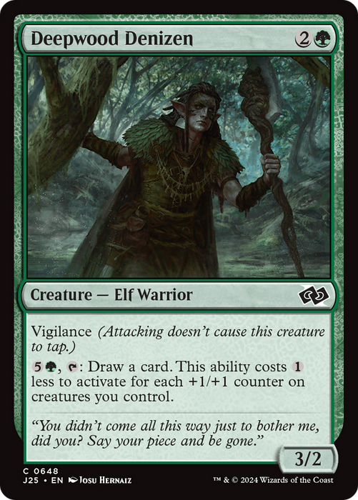 Deepwood Denizen (J25-648) - common