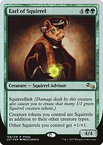Earl of Squirrel (LARP-108) - rare - Foil