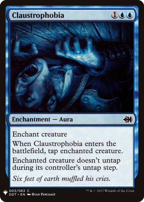Claustrophobia (LIST-DDT-3) - common