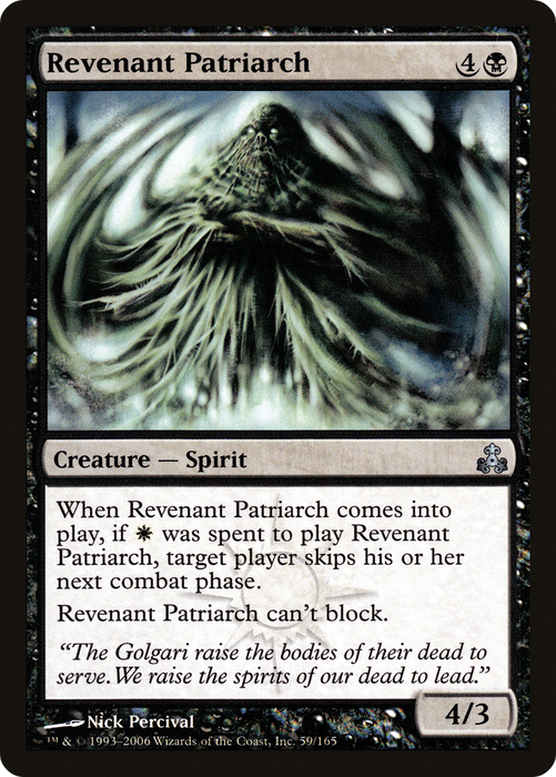 Revenant Patriarch (GPT-059) - uncommon - Foil