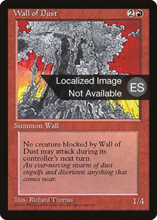 Wall of Dust (4BB-229) - uncommon