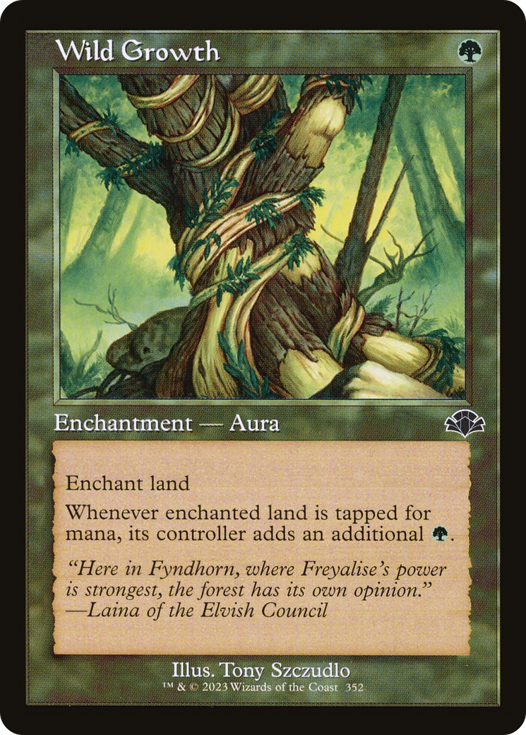 Wild Growth (DMR-352) - common - Foil