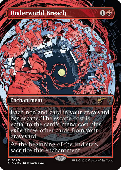 Underworld Breach (2040) (Rainbow Foil) (SLD-2040) - rare - Foil
