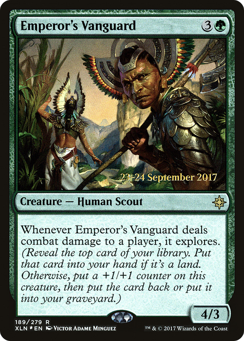 Emperor's Vanguard (PRE-189S) - rare - Foil