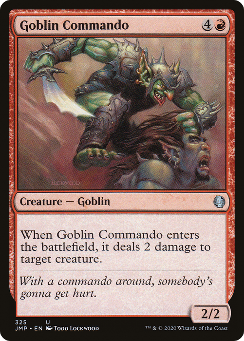 Goblin Commando (JMP-325) - uncommon