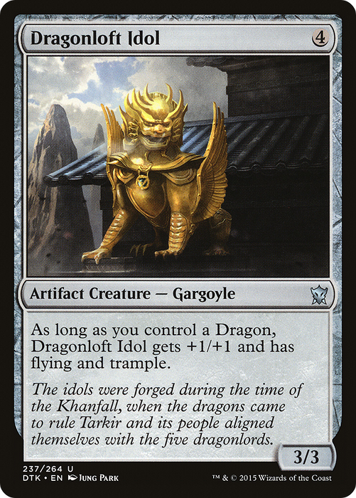 Dragonloft Idol (DTK-237) - uncommon - Foil
