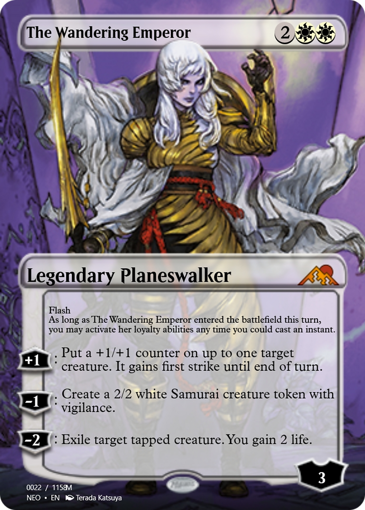 The Wandering Emperor (PRM-97907) - mythic - Foil