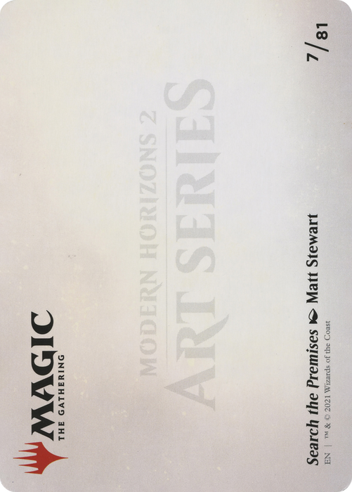 Search the Premises // Search the Premises (AMH2-007) - common (Borderless)