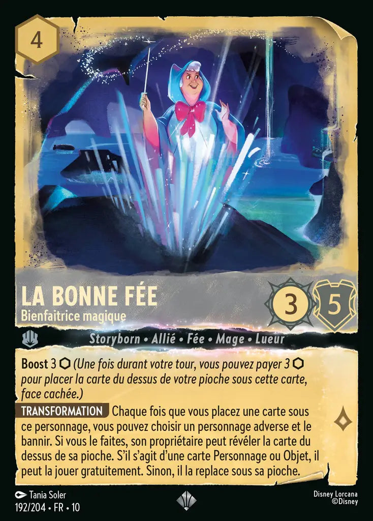 La Bonne Fée - Bienfaitrice magique (192/204) - LDLP - Très Rare - Cold Foil