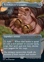 Pyromancer's Goggles (SLD-1066) - mythic (Borderless) - Foil
