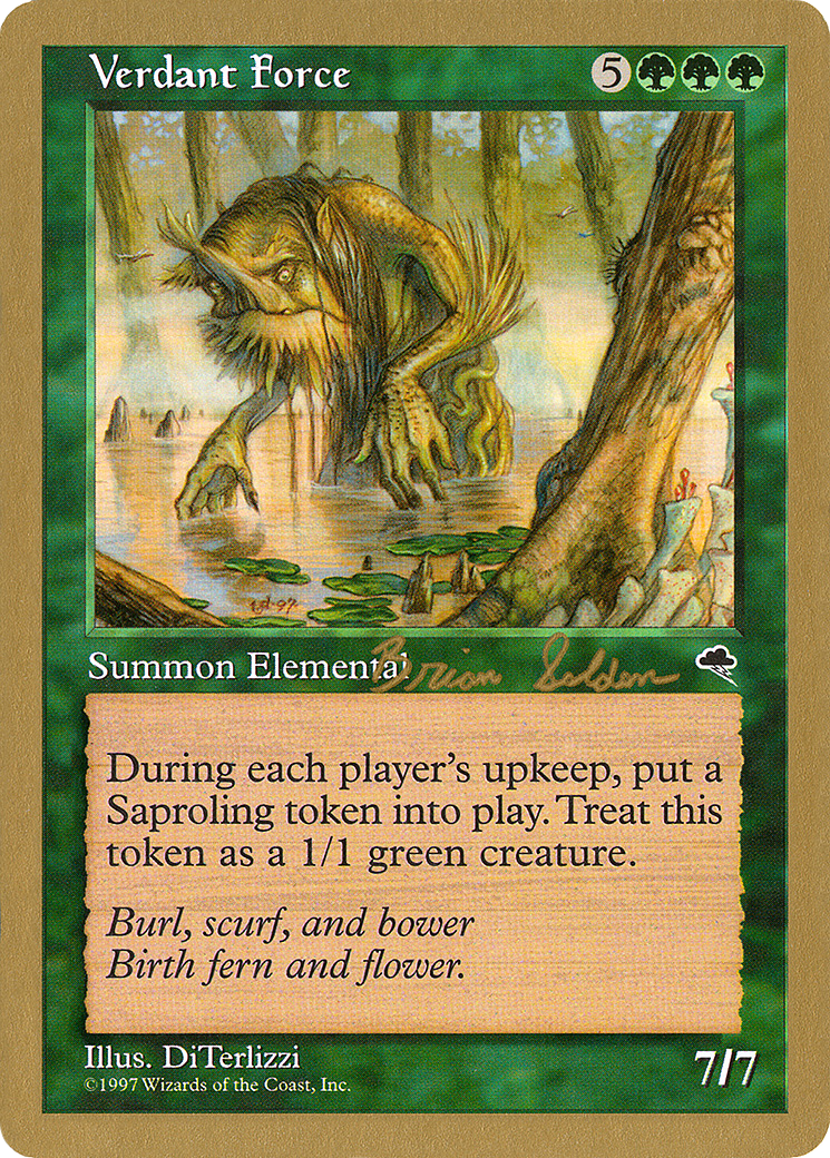 Verdant Force (WCD-BS263) - rare