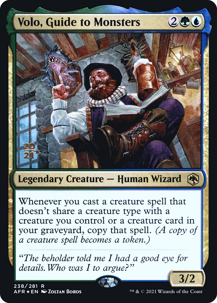 Volo, Guide to Monsters (PRE-238S) - rare - Foil