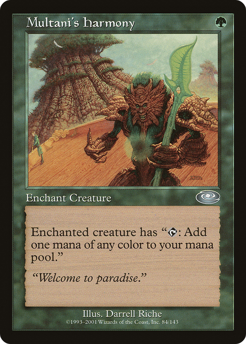 Multani's Harmony (PLS-084) - uncommon - Foil