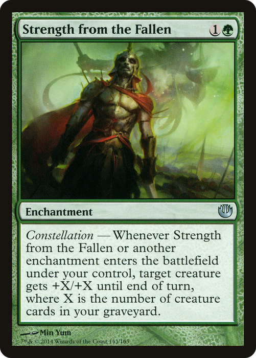 Strength from the Fallen (JOU-143) - uncommon - Foil