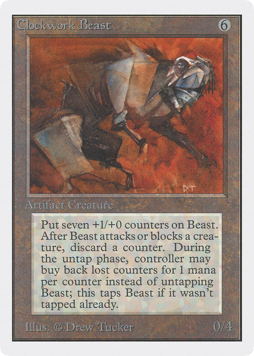Clockwork Beast (2ED-237) - rare