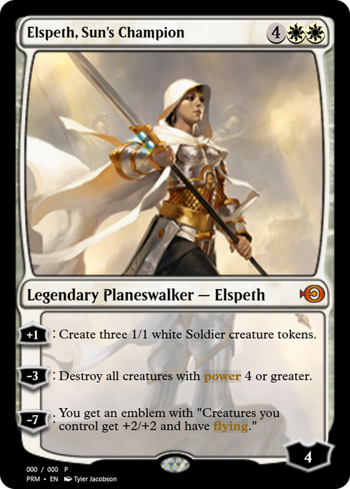 Elspeth, Sun's Champion (PRM-59647) - mythic - Foil