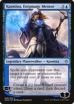 Kasmina, Enigmatic Mentor (WAR-056) - uncommon