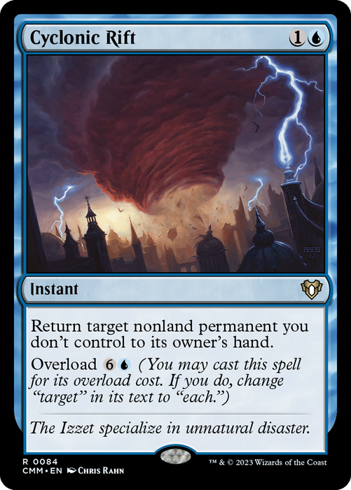 Cyclonic Rift (CMM-084) - rare - Foil