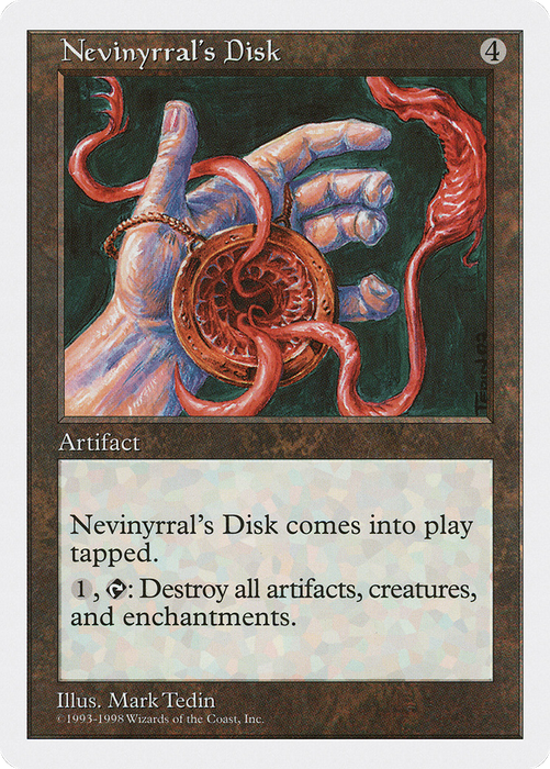 Nevinyrral's Disk (ATH-069) - rare
