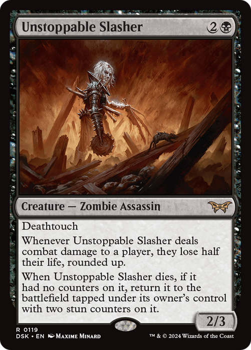 Unstoppable Slasher (DSK-119) - rare - Foil