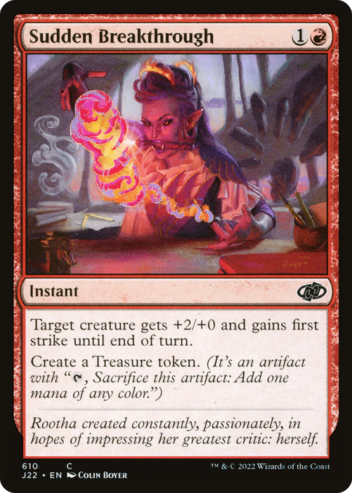 Sudden Breakthrough (J22-610) - common