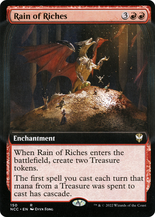 Rain of Riches (NCC-150) - rare: (Extended Art)