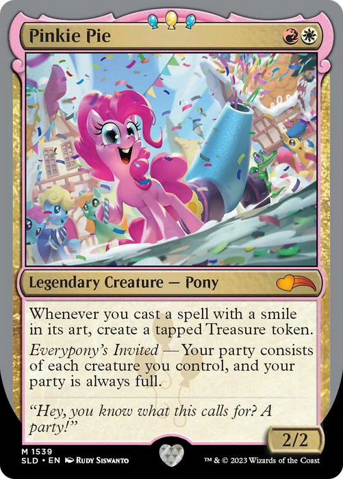 Pinkie Pie (SLD-1539) - mythic