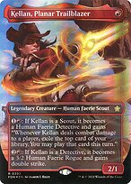 Kellan, Planar Trailblazer (FDN-392) - rare (Borderless) - Foil