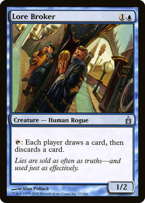 Lore Broker (RAV-057) - uncommon - Foil