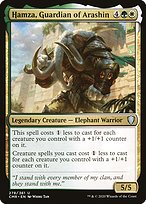 Hamza, Guardian of Arashin (CMR-278) - uncommon - Foil