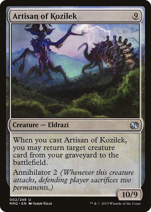 Artisan of Kozilek (MM2-002) - uncommon
