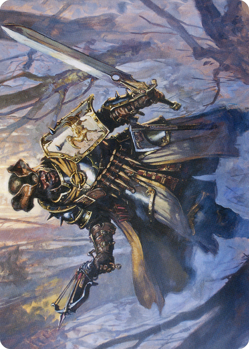 Brutal Cathar // Brutal Cathar (AMID-013) - common (Borderless) - Foil