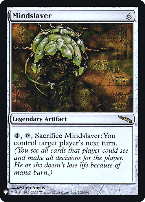 Mindslaver (LIST-MRD-206) - rare - Foil