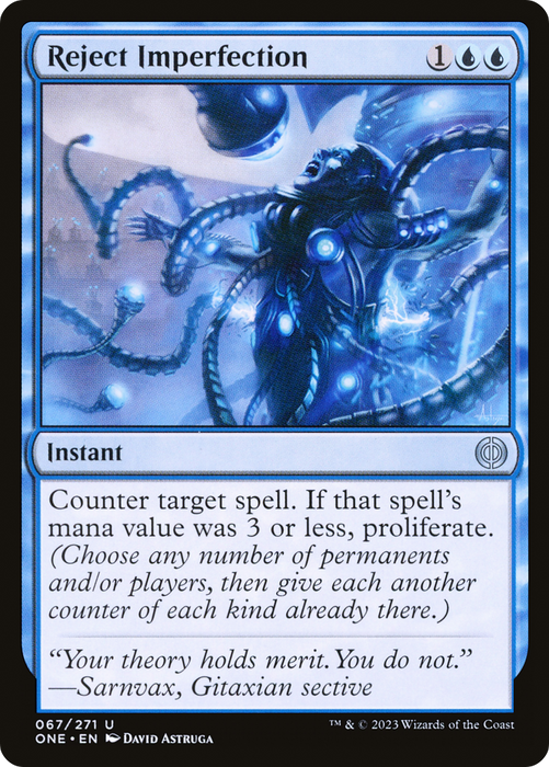 Reject Imperfection (ONE-067) - uncommon - Foil