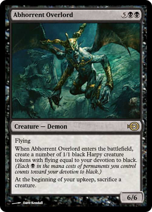 Abhorrent Overlord (PRM-50126) - rare - Foil
