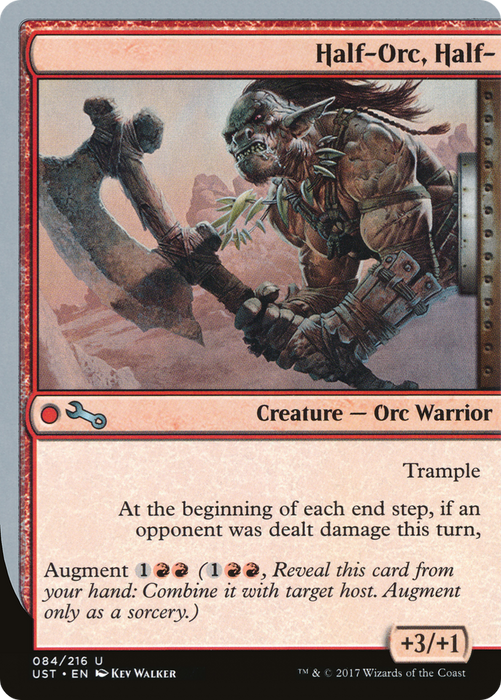 Half-Orc, Half- (UST-084) - uncommon - Foil