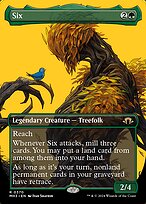 Six (MH3-370) - rare (Borderless)