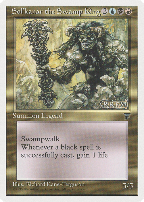 Sol'kanar the Swamp King (CHR-085) - rare