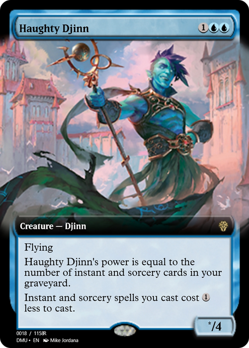 Haughty Djinn (PRM-103416) - rare - Foil