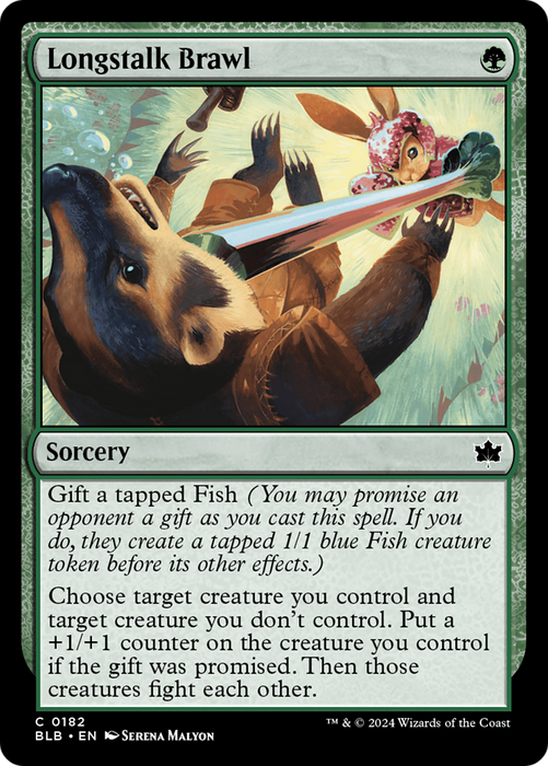 Longstalk Brawl (BLB-182) - common - Foil