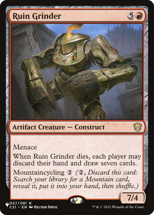 Ruin Grinder (LIST-C21-57) - rare